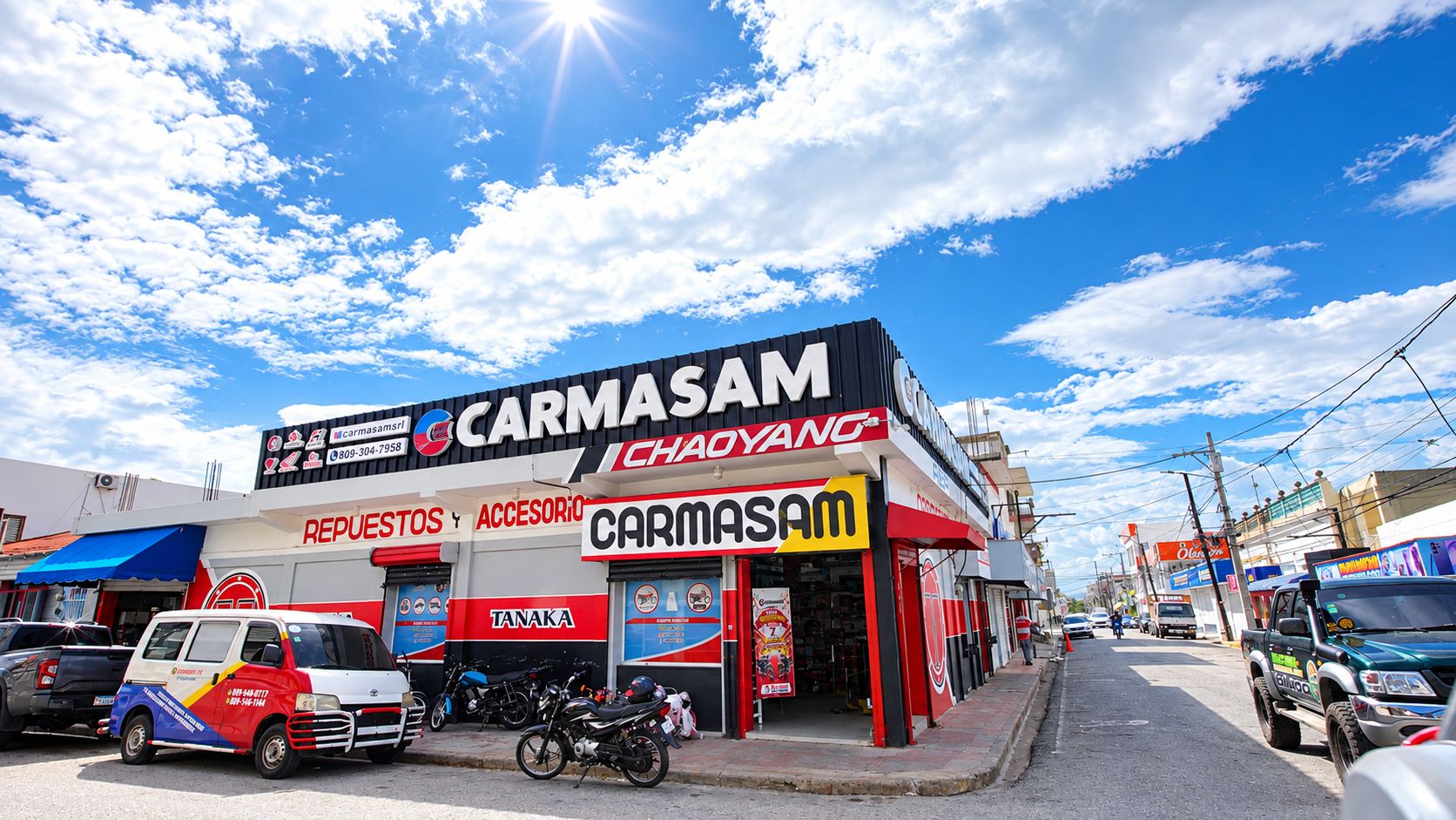 Esquina de la tienda CARMASAM